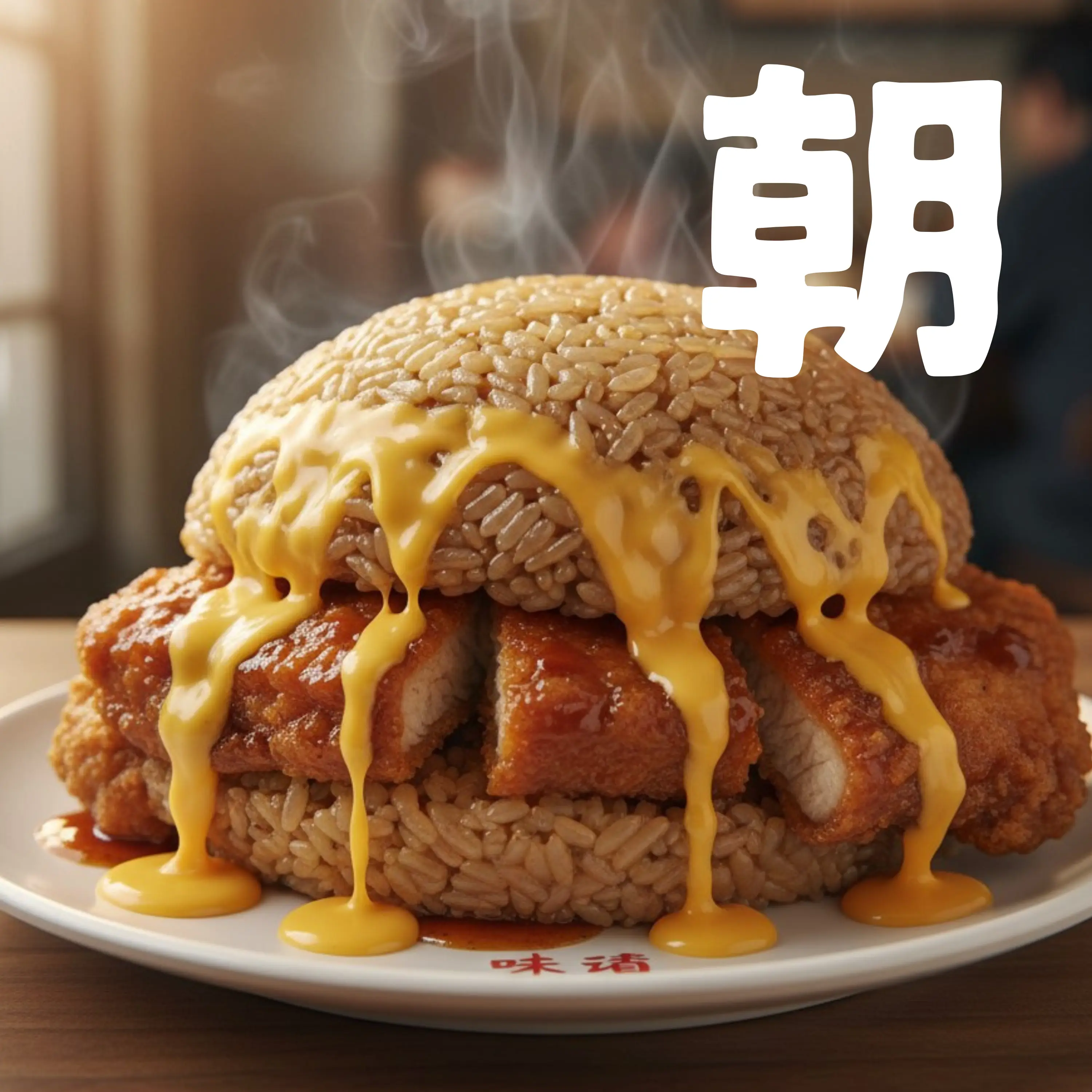醬爆豬扒飯団