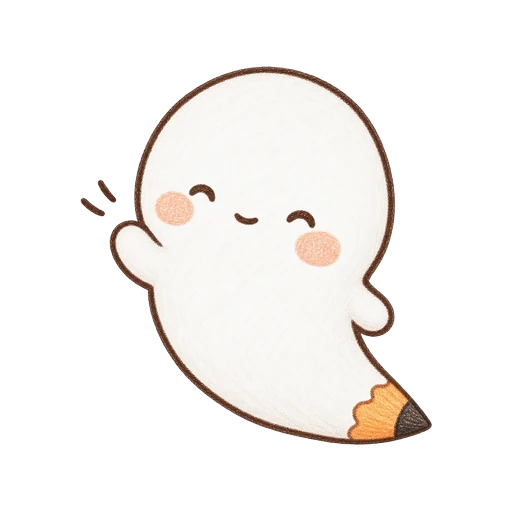 余白に住むキャラクター「よはく」